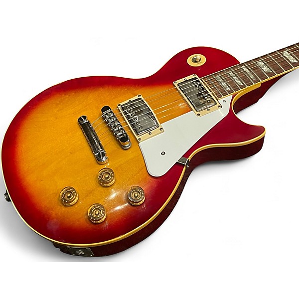 Vintage 1982 Gibson Les Paul Standard 2 Color Sunburst Solid Body Electric Guitar