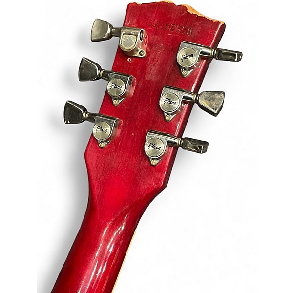 Vintage 1982 Gibson Les Paul Standard 2 Color Sunburst Solid Body Electric Guitar