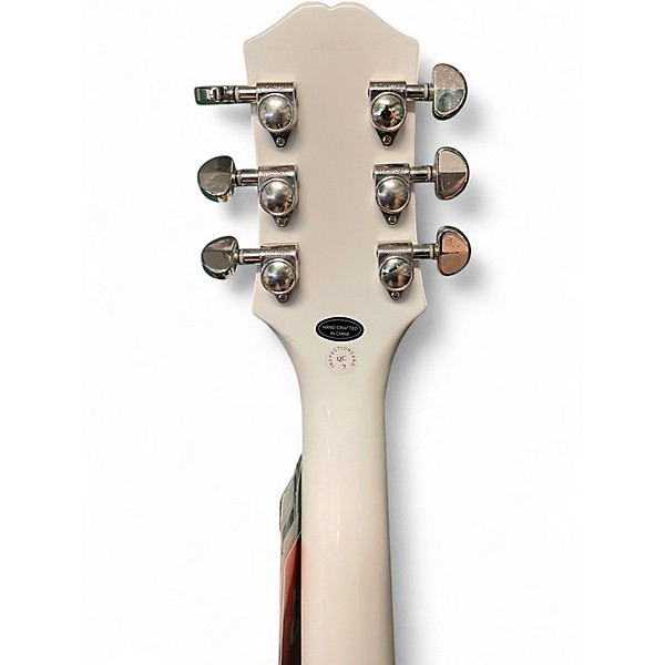 Used Epiphone Les Paul Studio white Solid Body Electric Guitar