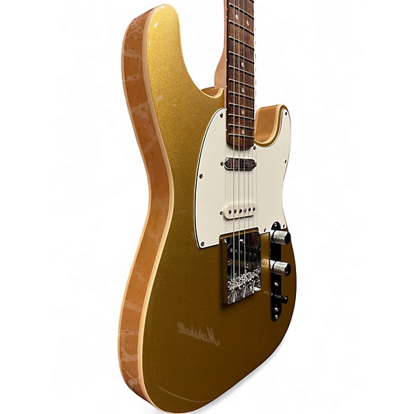 Used Squier Paranormal Custom Nashville Telecaster Gold Solid Body Electric Guitar