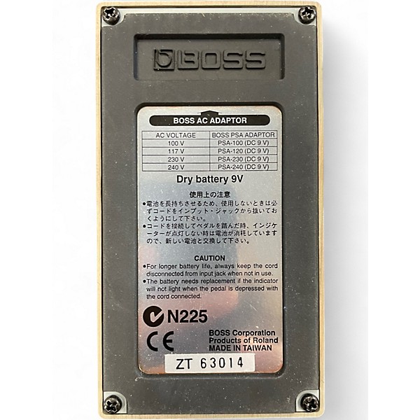 Used BOSS DS1 Distortion Effect Pedal