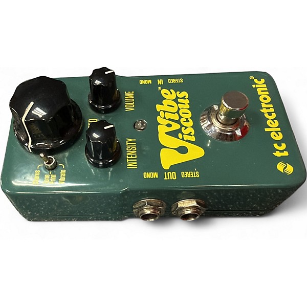 Used TC Electronic Viscous Vibe Univibe Effect Pedal