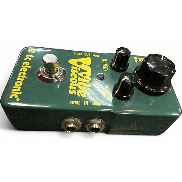Used TC Electronic Viscous Vibe Univibe Effect Pedal