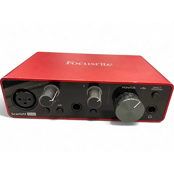 Used 2022 Focusrite Scarlett Solo Gen 4 Audio Interface