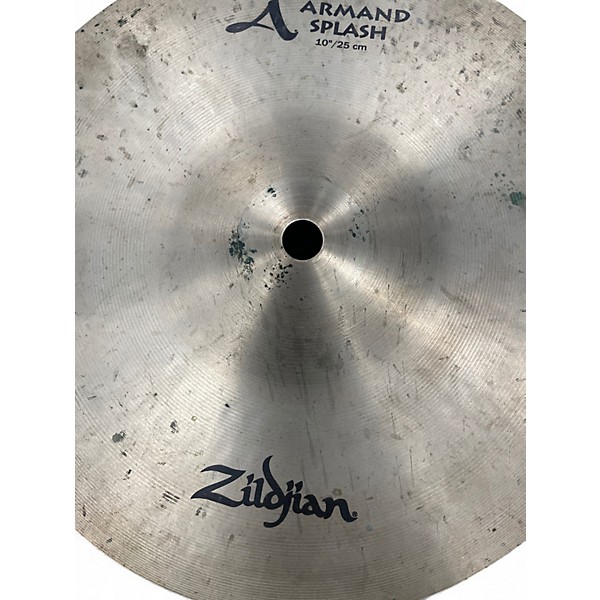 Used Zildjian 10in Armand Splash Cymbal
