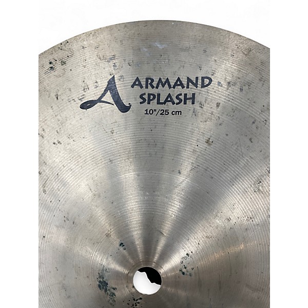 Used Zildjian 10in Armand Splash Cymbal