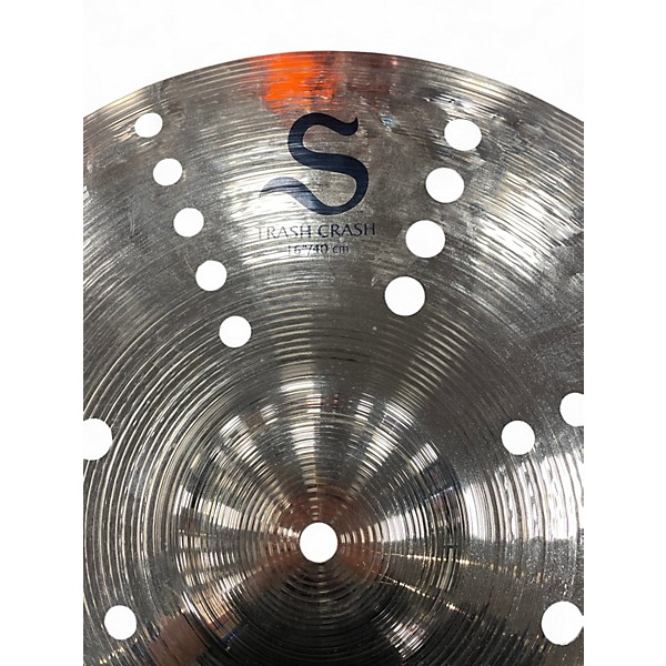 Used Zildjian 16in S Family Trash Crash Cymbal