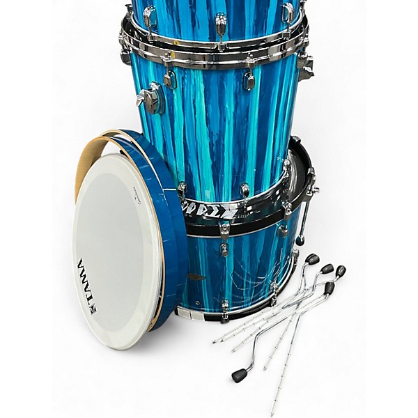 Used TAMA 4 Piece Starclassic Performer Sky Blue Aurora Drum Kit