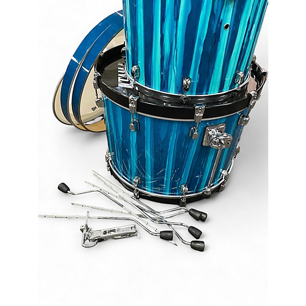 Used TAMA 4 Piece Starclassic Performer Sky Blue Aurora Drum Kit