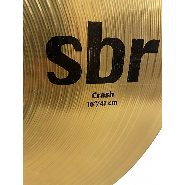 Used SABIAN 16in SBR CRASH Cymbal
