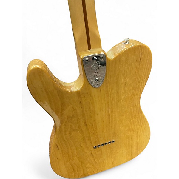 Used Fender Classic Player Telecaster Thinline Deluxe Natural Hollow Body Electric Guitar