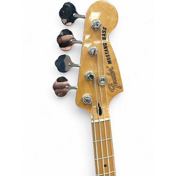 Used 2020 Fender Mustang Bass 2 Color Sunburst Electric Bass Guitar