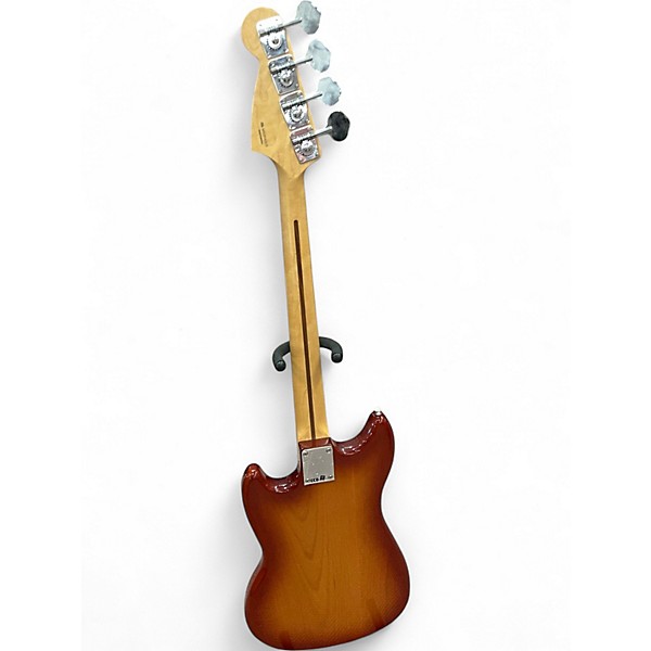 Used 2020 Fender Mustang Bass 2 Color Sunburst Electric Bass Guitar