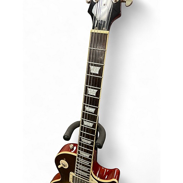 Used 2010 Epiphone Les Paul Standard 2 Color Sunburst Solid Body Electric Guitar