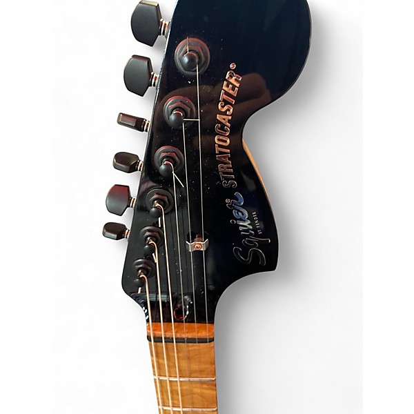 Used Squier Contemporary Stratocaster Sky Burst Solid Body Electric Guitar