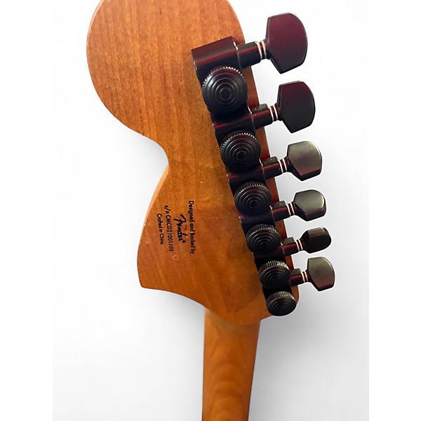 Used Squier Contemporary Stratocaster Sky Burst Solid Body Electric Guitar