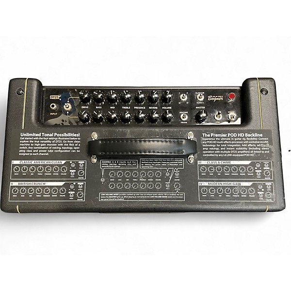 Used 2010s Line 6 DT25 25W 1x12 Tube Guitar Combo Amp