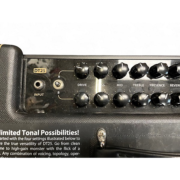 Used 2010s Line 6 DT25 25W 1x12 Tube Guitar Combo Amp