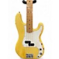 Used Fender Player Precision Bass Hialeah Yellow Electric Bass Guitar