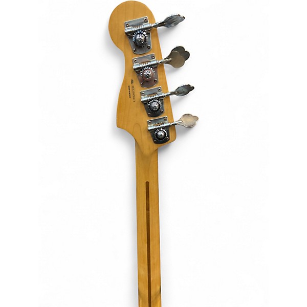 Used Fender Player Precision Bass Hialeah Yellow Electric Bass Guitar