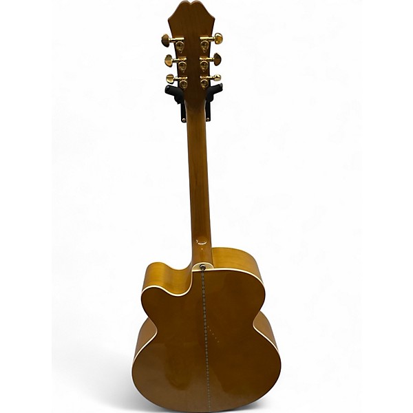 Used Epiphone EJ200SCE Natural Acoustic Electric Guitar