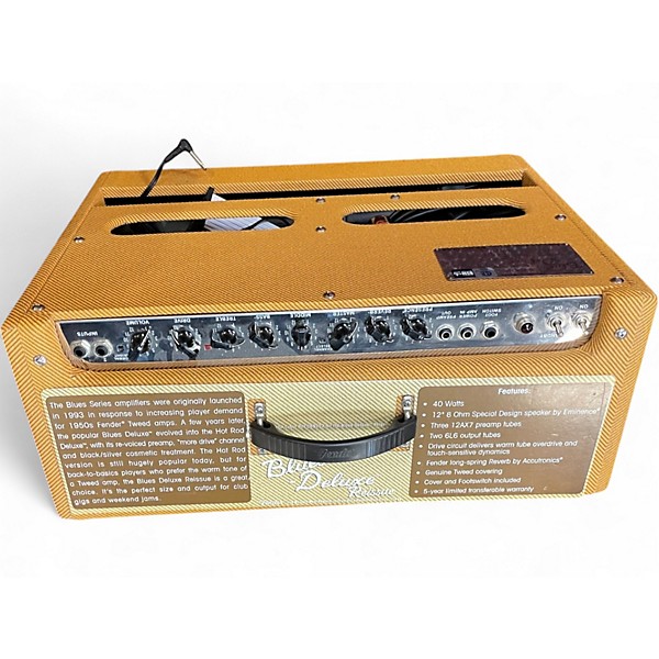 Used 2020s Fender Blues Deluxe Reissue 40W 1x12 Tube Guitar Combo Amp