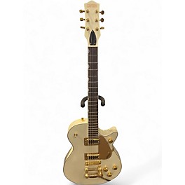 Used Gretsch Guitars g5237tg Electromatic Jet FT Bigsby LTD champagne white Solid Body Electric Guitar
