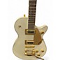 Used Gretsch Guitars g5237tg Electromatic Jet FT Bigsby LTD champagne white Solid Body Electric Guitar