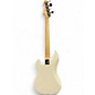 Used Fender Standard Precision Bass Olympic White Electric Bass Guitar