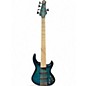 Used MTD Kingston Saratoga NSJ Turquoise Electric Bass Guitar thumbnail