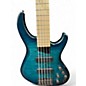 Used MTD Kingston Saratoga NSJ Turquoise Electric Bass Guitar