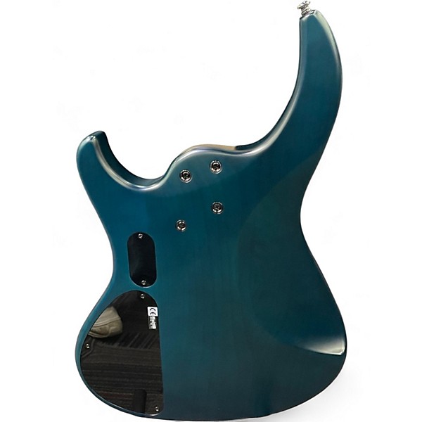 Used MTD Kingston Saratoga NSJ Turquoise Electric Bass Guitar