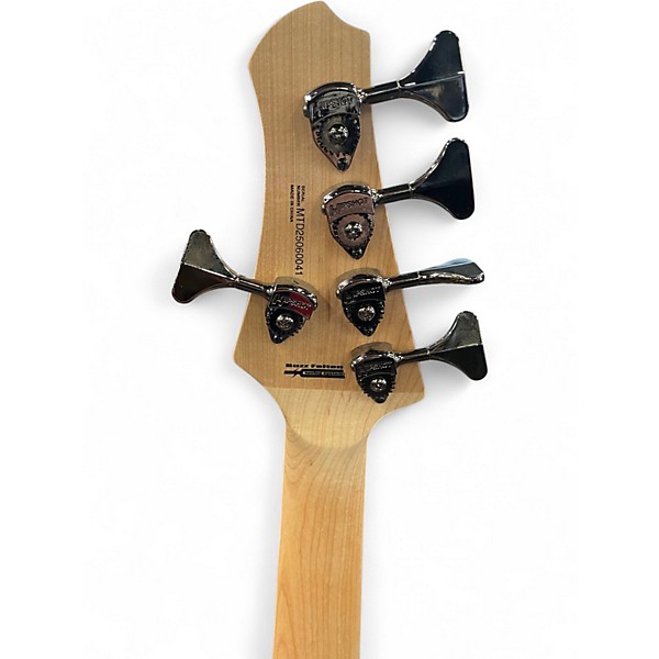 Used MTD Kingston Saratoga NSJ Turquoise Electric Bass Guitar