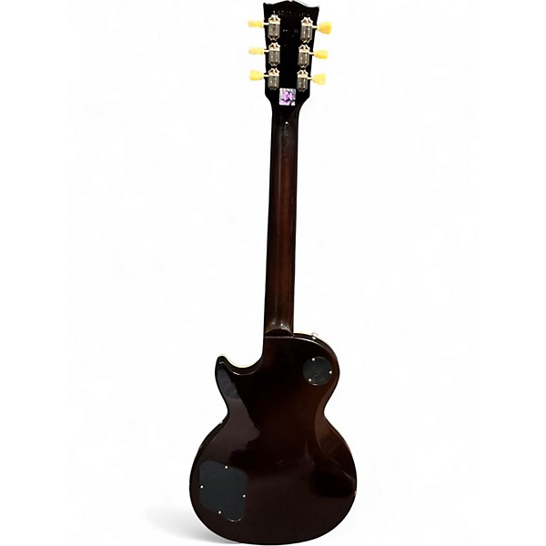 Used 2015 Gibson Les Paul Less Plus 2 Tone Sunburst Solid Body Electric Guitar