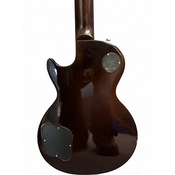 Used 2015 Gibson Les Paul Less Plus 2 Tone Sunburst Solid Body Electric Guitar