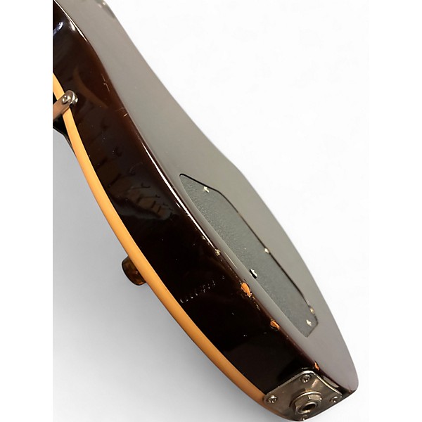 Used 2015 Gibson Les Paul Less Plus 2 Tone Sunburst Solid Body Electric Guitar