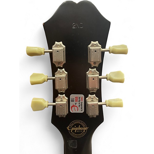 Used Epiphone ES175 Premium EBONY Hollow Body Electric Guitar