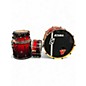Used TAMA 4 Piece Superstar Red to Black Fade Drum Kit thumbnail