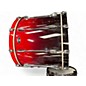 Used TAMA 4 Piece Superstar Red to Black Fade Drum Kit