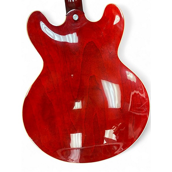 Used Gibson ES335 Cherry Hollow Body Electric Guitar