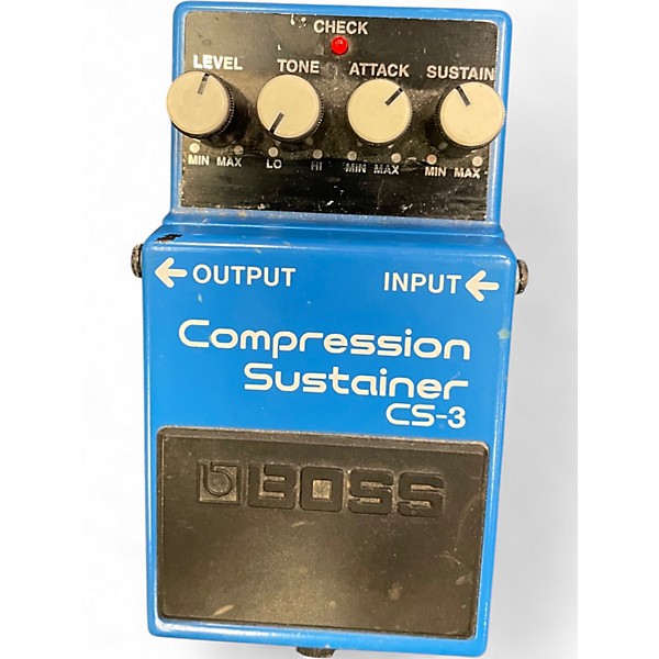 Used BOSS CS3 Compressor Sustainer Effect Pedal