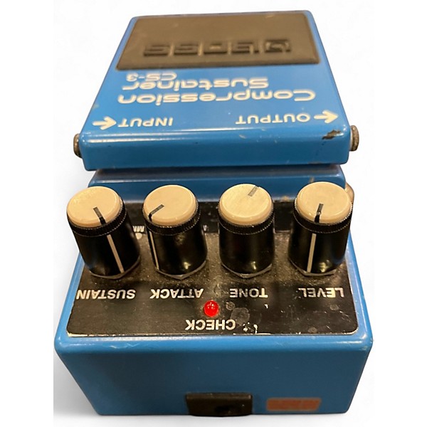 Used BOSS CS3 Compressor Sustainer Effect Pedal