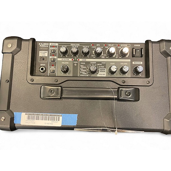 Used Roland Cube 40GX 40W 1x10 Guitar Combo Amp