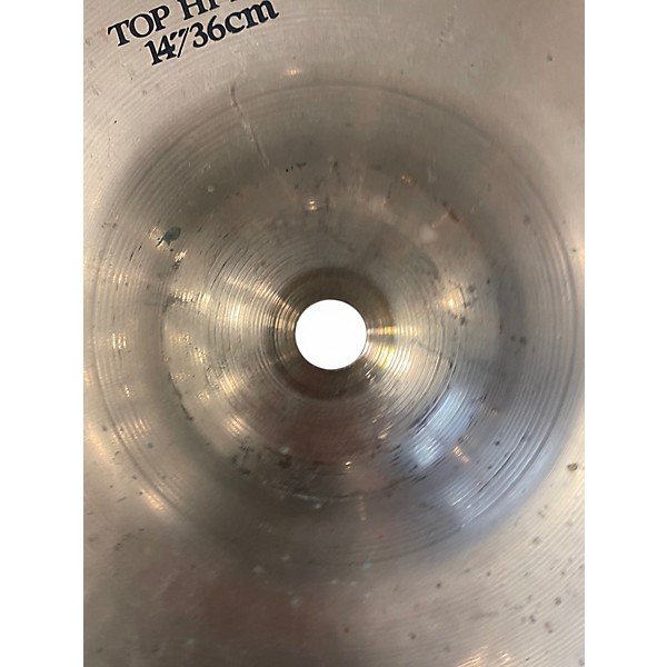 Used Zildjian 14in A Custom Hi Hat Pair Cymbal