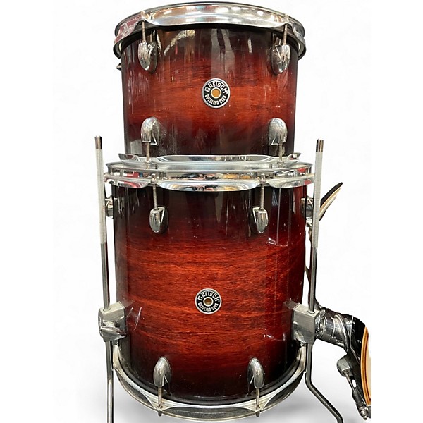 Used Gretsch Drums 3 Piece Catalina Club Jazz Series Deep Cherry Burst Drum Kit