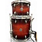 Used Gretsch Drums 3 Piece Catalina Club Jazz Series Deep Cherry Burst Drum Kit