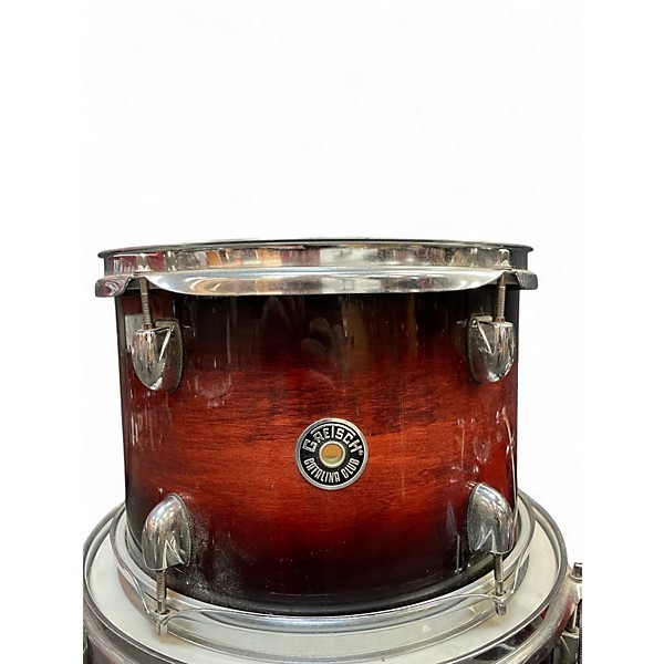 Used Gretsch Drums 3 Piece Catalina Club Jazz Series Deep Cherry Burst Drum Kit