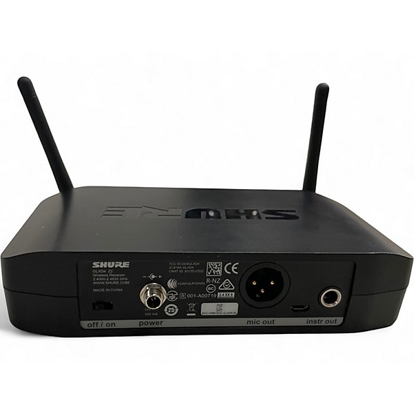 Used Shure GLXD4 Handheld Wireless System