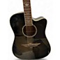 Used Keith Urban Dreadnaut Black Acoustic Electric Guitar
