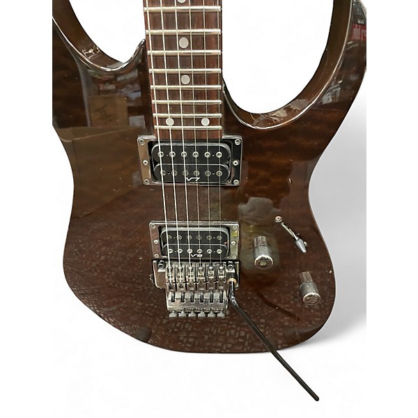Used Ibanez RG520QS Rootbeer Solid Body Electric Guitar